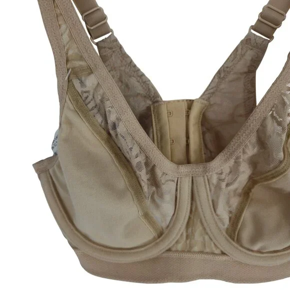 Title Nine Our Own Lace Underwire Bra Underwire Lace Floral Full cups 32B - Picture 9 of 15